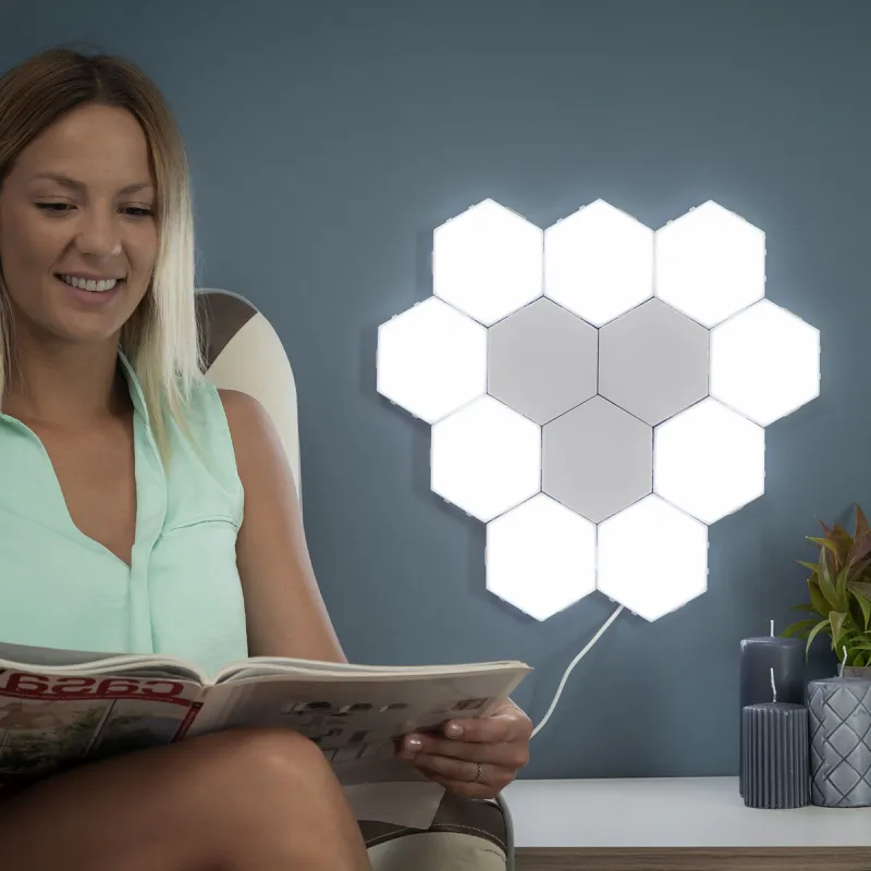 Modulinių magnetų i sensorinių šviesos diodų panelių rinkinys Tilight InnovaGoods (3 Vnt.)